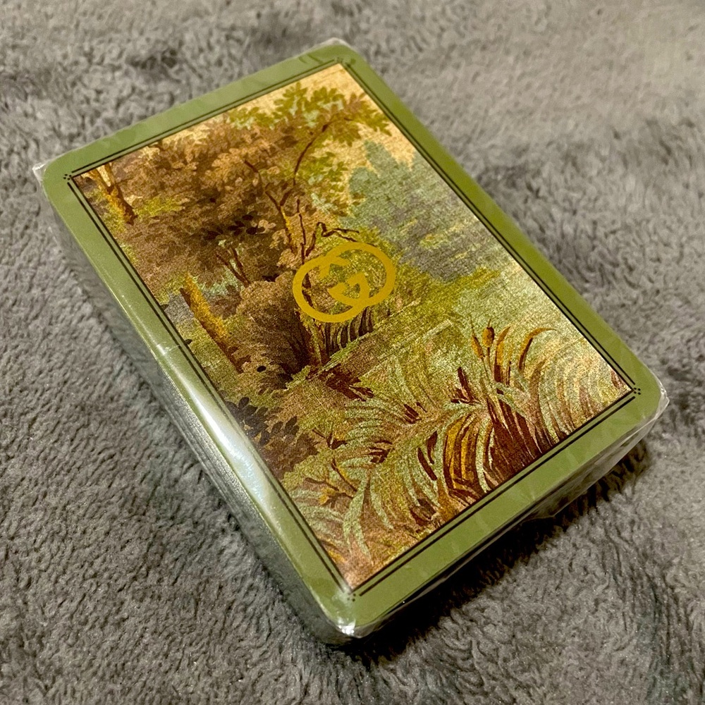 Authentic GUCCI playing cards